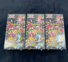 新品 未開封 3ボックス シャイニートレジャーex box シュリンク付き