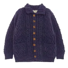 INVERALLAN インバーアラン 茶タグ 3A LUMBER CARDIGAN ランバー カーディガン パープル系【中古】のサムネイル