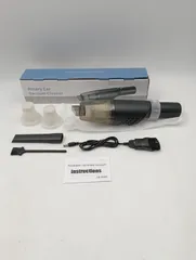 【K-1656】YUNWIND ハンディクリーナー 超軽量0.36KG 車用掃除機 コードレス 回転可能なグリップ 小型掃除機 USB 充電式 6000Pa吸力ミニ 家庭用 超 小型 軽量 卓上クリーナー 新品 動作確認済みのサムネイル