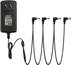 【人気商品】STRICH エフェクター電源 4チャンネル DC9V 1A パワーサプライ エレキギター エフェクターペダル用アダプター