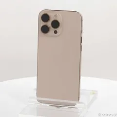 〔中古品〕 iPhone16 Pro Max 1TB デザートチタニウム MYWT3J／A SIMフリー【377】
