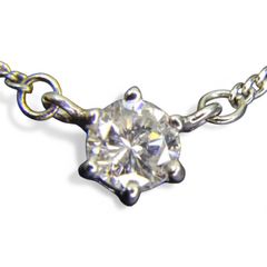 プラチナ pt900 pt850 天然ダイヤモンド0.62ct 喜平 ネックレス - メルカリ