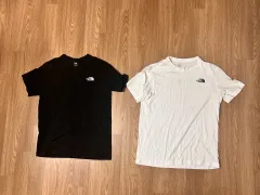 (The First セール) THE NORTH FACE ザノースフェイス 半袖Tシャツ ブラック/白 M