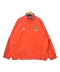 Umbro Supreme ジップアップジャケット オレンジ Umbro Supreme ジップアップジャケット オレンジ - メルカリ