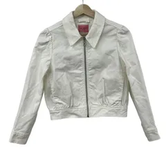 Kate spade(ケイトスペード) ブルゾン サイズXS レディース - 白 長袖/ジップアップ/秋/春