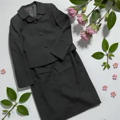 YUKI TORI フォーマル 礼服 ブラック 11号 ユキトリイ 冠婚葬祭 喪服 ワンピース セットアップ スカート ジャケット