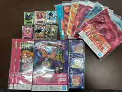 一番くじ ワンピース 未来島エッグヘッド きみへの想い H賞ジャガードタオル7枚　I賞クリアファイル3枚　おまけ付き！