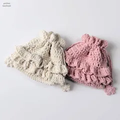 【手編み】プリンセス風ドレスのような巾着・お姫様巾着・巾着ポーチ・小物入れ・お薬ケース・イヤフォンケース・AirPodsケース・ミニコスメ・ジュエリー・アクセサリーケース