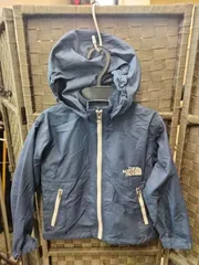 THE NORTH FACE キッズ フーディー ナイロンジャケット ネイビー サイズ110 ノースフェイス 子供用 #A