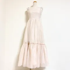 eimy istoire エイミーイストワール Zodiac eimyエンブロイダリーチュールワンピース 星座柄 キャミワンピース アイボリー FREE オケージョン対応