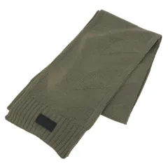 CALVIN KLEIN カルバンクライン ニットマフラー  ロゴタグ/アクリル    ブラウン ユニセックス / 240001170129