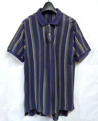 個性派】ポールスミス Paul Smith ニット ポロシャツ マルチボーダー