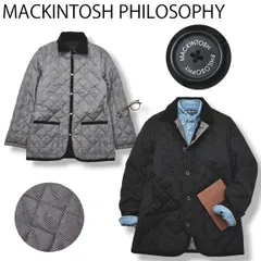 マッキントッシュフィロソフィー リバーシブル キルティング ダウン ジャケット 