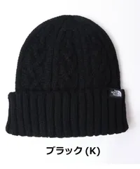 THE NORTH FACE ザ・ノース・フェイス ケーブルビーニー ブラック NN42334 メンズ レディース ニット帽 防寒 秋冬 ギフト
