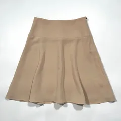Theory セオリー ひざ丈 スカート 01-1107300-320-702 フレア ベージュ 2 Mサイズ