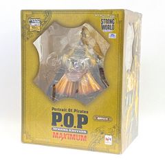 [미개봉] 메가 하우스 엑설런트 모델 LIMITED POP 원피스 필름 스트롱 월드 금사자의 시키 피규어