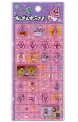 【新品】シール・ステッカー ピンク タイルシール 「おぱんちゅうさぎ」