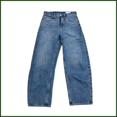 中古●GAP●デニム ストレートジーンズ 27インチ ブルー ボトム 衣類 綿 服