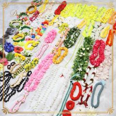 フラダンス 小物 小道具 まとめ売り 全100点以上 セット カラフル  