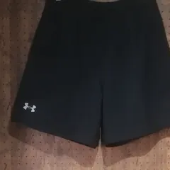 UNDER ARMOUR アンダーアーマー　heartgear　ショートパンツ　ウエストゴム・ひも　内メッシュ　サイズＬ