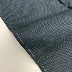 紳士着物 本場大島紬 正絹 泥藍染め 散らし亀甲 袷 MK-936