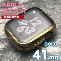 apple watch カバー アップルウォッチ カバー ケース TPU-MET GLD 41mm