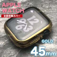 apple watch カバー アップルウォッチ カバー ケース TPU-MET GLD 45mm