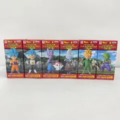 【瀬戸店】未開封 ドラゴンボール超 Z戦士編 全6種セット ワールドコレクタブル(WCF)【704-8181】