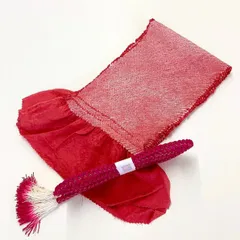 ［5867］帯締め 帯揚げ セット 絞り 金糸 正絹 着物 帯絞め