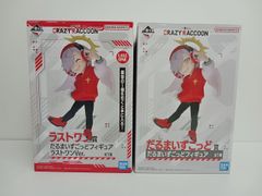 BANDAI 반다이 이치 반 쿠지 CRAZY RACCOON 미친 라쿤 다루마이즈고도상 다루마이즈고도 피규어 + 라스트원상 다루마이즈고도 피규어 라스트원 Ver. 2점 세트 중고 미개봉 [MB-6054]