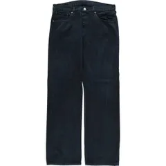 古着 リーバイス Levi's 501 ブラックデニム ストレートデニムパンツ メンズw34相当/eaa595418