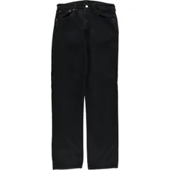 古着 90年代 リーバイス Levi's 501-0165 ブラックデニム ストレートデニムパンツ メンズw31相当 ヴィンテージ/evb030431