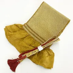 ［5884］帯締め 帯揚げ セット 絞り 金糸 正絹 着物 帯絞め