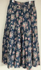 LAURA ASHLEY★ローラアシュレイ★花柄フレアスカート★新品タグ付
