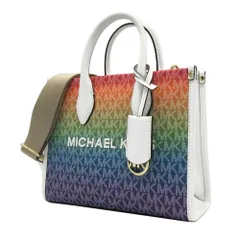 【新品】マイケルコース 35S5G7ZC1I RAINBOW (レインボー) バッグ ショルダーバッグ MICHAEL KORS MIRELLA MKシグネチャー レインボー スモール クロスボディ 2WAY 斜め掛け アウトレット レディース