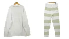 gelato pique ジェラートピケ スーパーマリオ ヨッシー セットアップ ルームウェア パジャマ PMNT214157 男女兼用 Lサイズ 上下 IL17253■