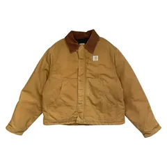 00s カーハート J02 ダック トラディショナル ジャケット 短丈 キャメル サイズ 48 アメリカ製