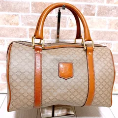 (美品)CELINE(セリーヌ)ハンドバッグ　マカダム柄　PVC