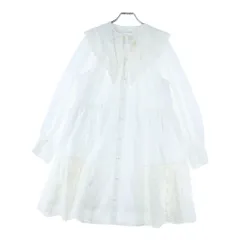 WILLSELECTION (ウィルセレクション) フリルワンピース ホワイト レディース 〇