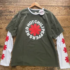 新品　オフィシャル　公式　ROCK OFF　レッドホットチリペッパーズ　レッチリ　レイヤードロンＴ　　Rock Off　オフィシャル　公式本物　正規品　©2025　男女共用　メンズ　レディース　Rock Offのサムネイル