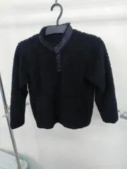 UNIQLO × White Mountaineering ボアフリースジャケット 黒 140 コラボ キッズ ユニクロ ホワイトマウンテンリング