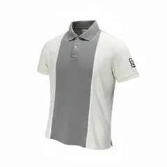 モンクレール　MONCLER ポロシャツ　Tシャツ　ライトグレー　ホワイト　マグリア　コットン100%