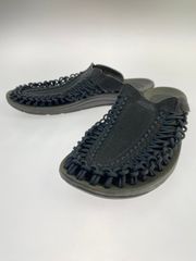KEEN ブラック 編み込みサンダル - メルカリ