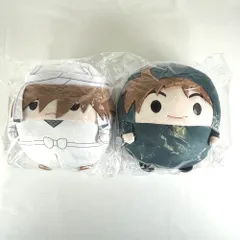 忍たま乱太郎 ふわコロりん 土井半助 天鬼 Mサイズ 2点セット 中古未開封品