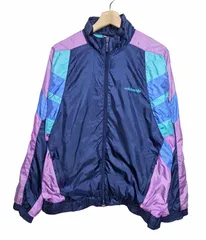 90s adidas トレフォイル ナイロンジャケット マルチカラー