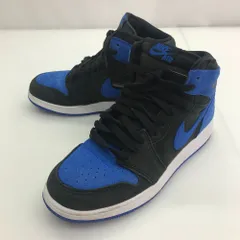 05w14473 ナイキ NIKE  AIR JORDAN 1 RETRO HIGH OG GS  ブルー  24.5cm UK6 EU39 中国製 レディース  スニーカー  FD1437-042  【中古品】