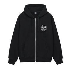 ハワイ限定 ステューシー HONOLULU ホノルル ジップパーカー ブラック 