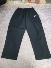 ナイキ カーゴ ズボン リップストップ ウーブン パンツ ブラック m