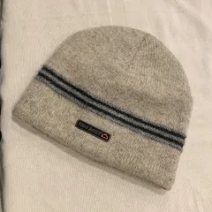 00s Eddie Bauer ニットビーニー　裏フリース　アメリカ製　ライン　希少