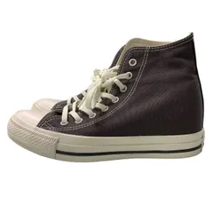 ♪3470 コンバース CONVERSE オールスター ALLSTAR インヒール ハイ スニーカー シューズ ハイカット 5SD390 US 4 23cm グレー系 中古 美品